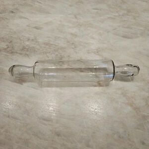 Glass Hand Blown Hollow Rolling Pin